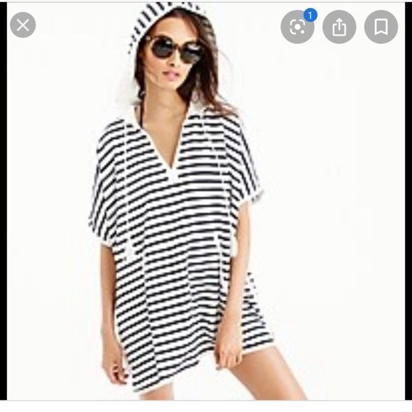 J. Crew Swim J Crew Beach Poncho Dress Poshmark
